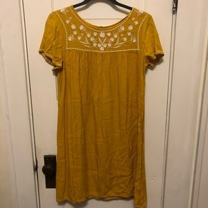 Yellow sun dress